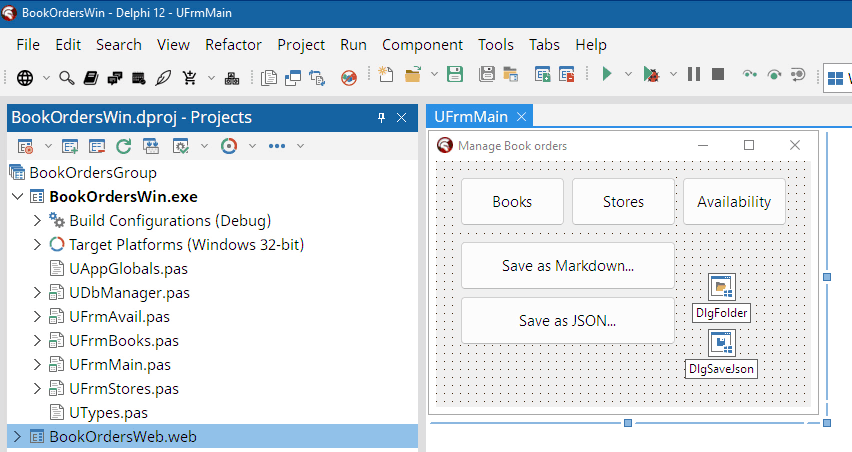 VCL application