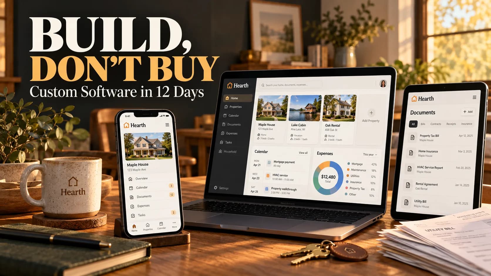 Build, Don't Buy: Custom Software in 12 Days Instead of Another SaaS Seat