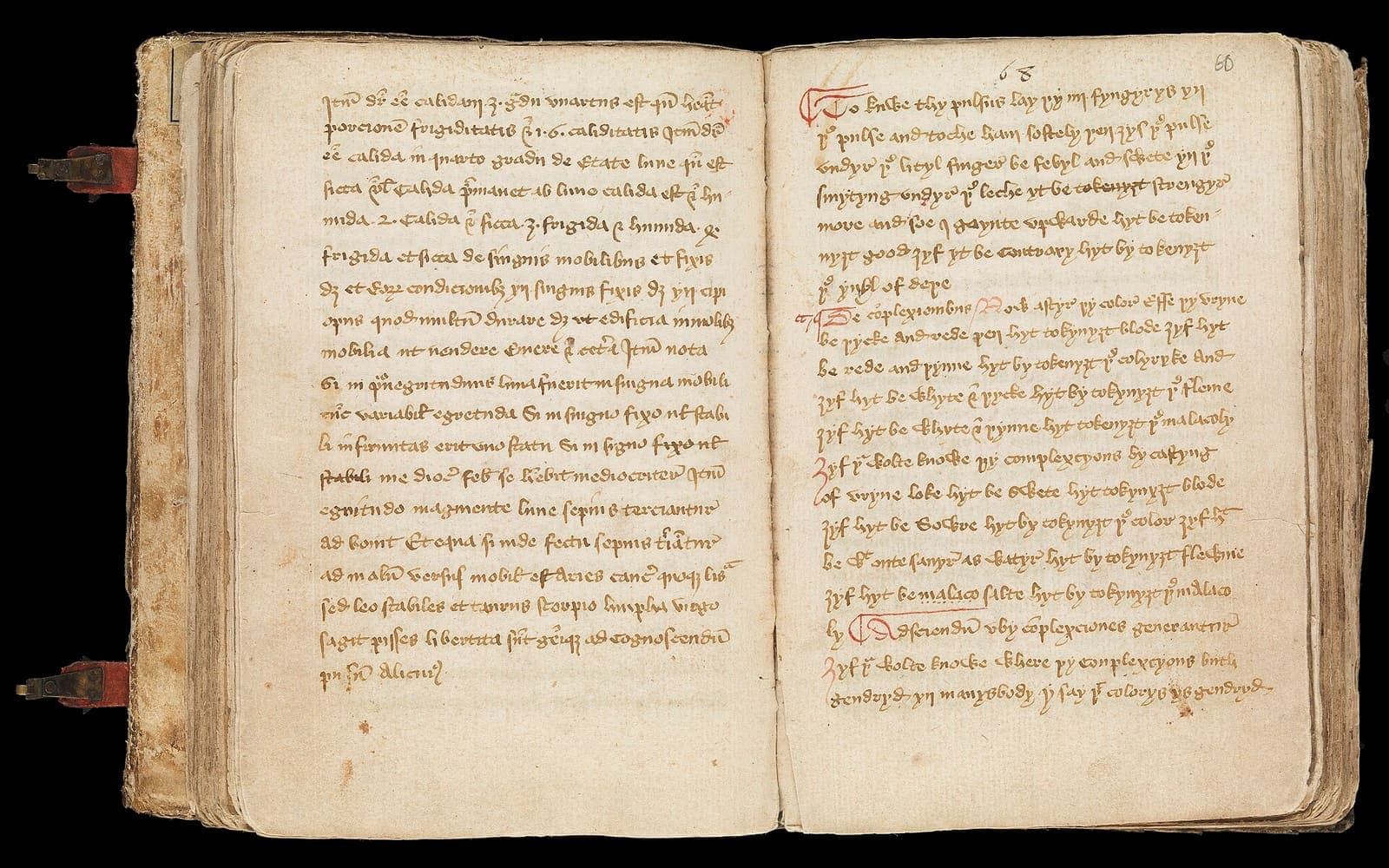 Pages of a handwritten medieval ledger