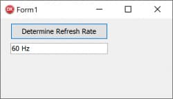 Refresh screenshot